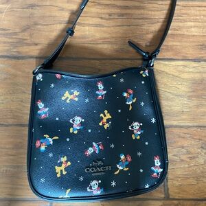 Coach Black Disney Crossbody Bag